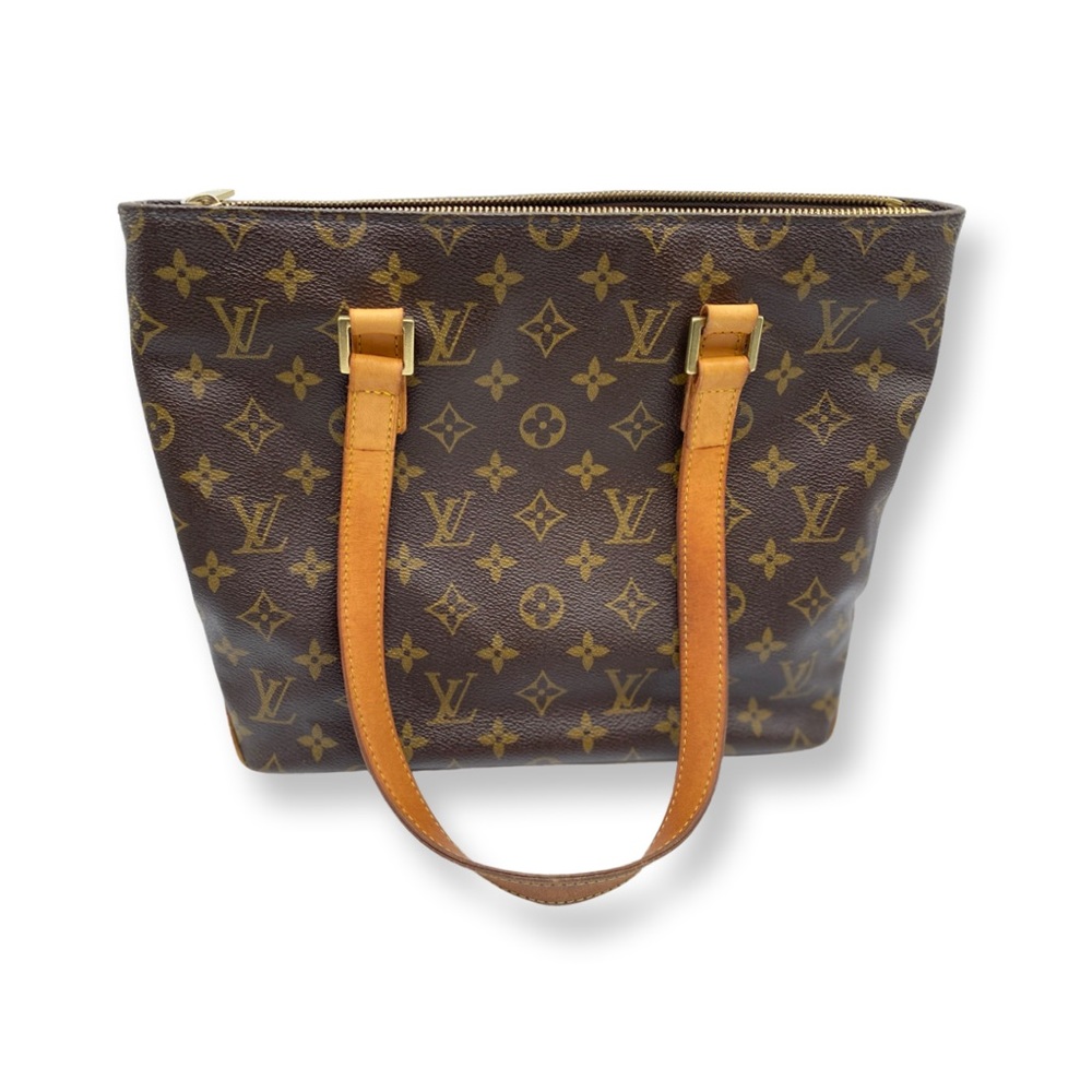 Authentic Louis Vuitton Cabas Piano Monogram Shoulder Tote